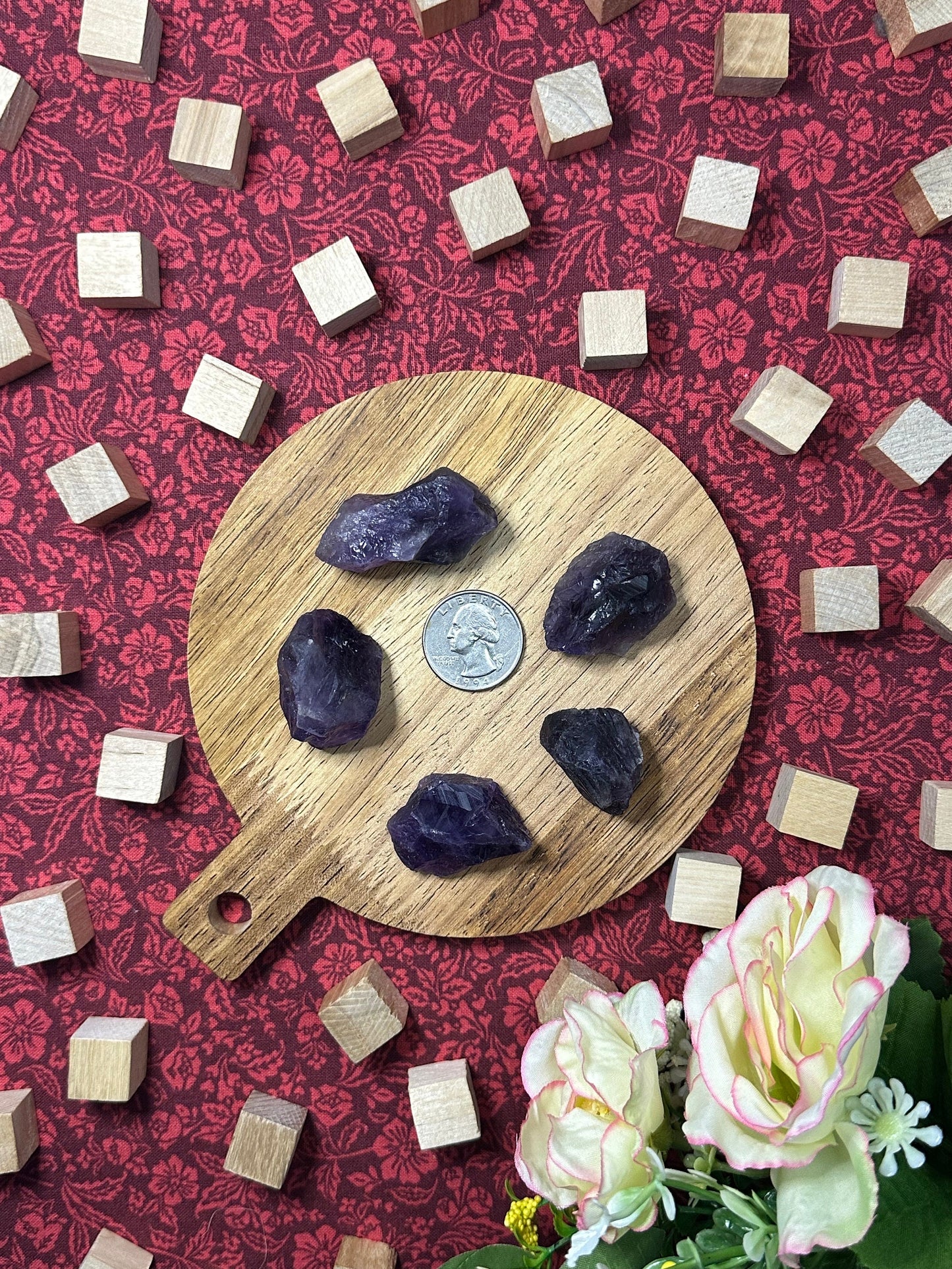 Natural Raw Amethyst Crystal Chunk Multiple Sizes Raw Amethyst Crystal Piece Great for Crafting Jewlery intuitively Chosen Crystal Healing