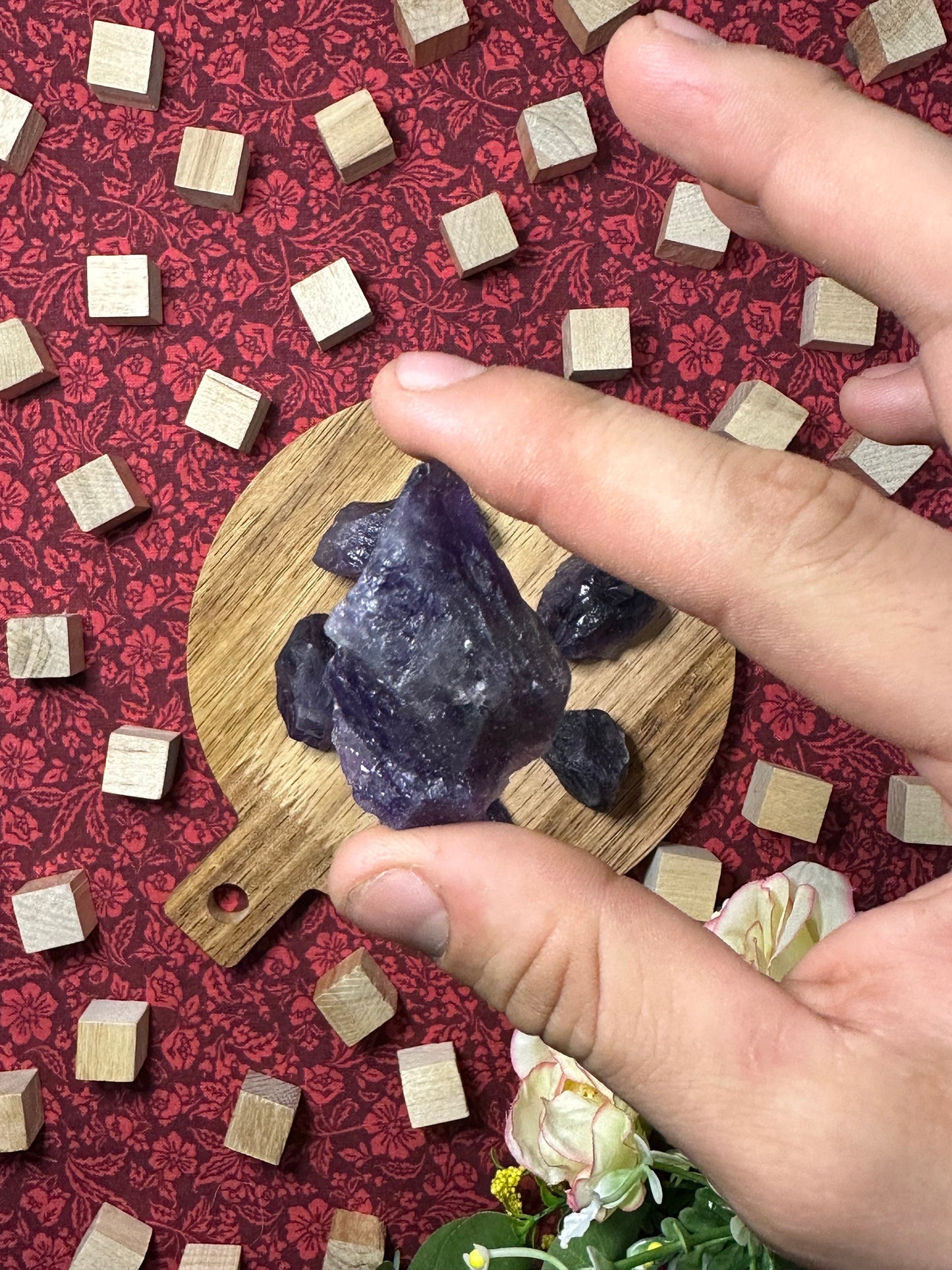 Natural Raw Amethyst Crystal Chunk Multiple Sizes Raw Amethyst Crystal Piece Great for Crafting Jewlery intuitively Chosen Crystal Healing