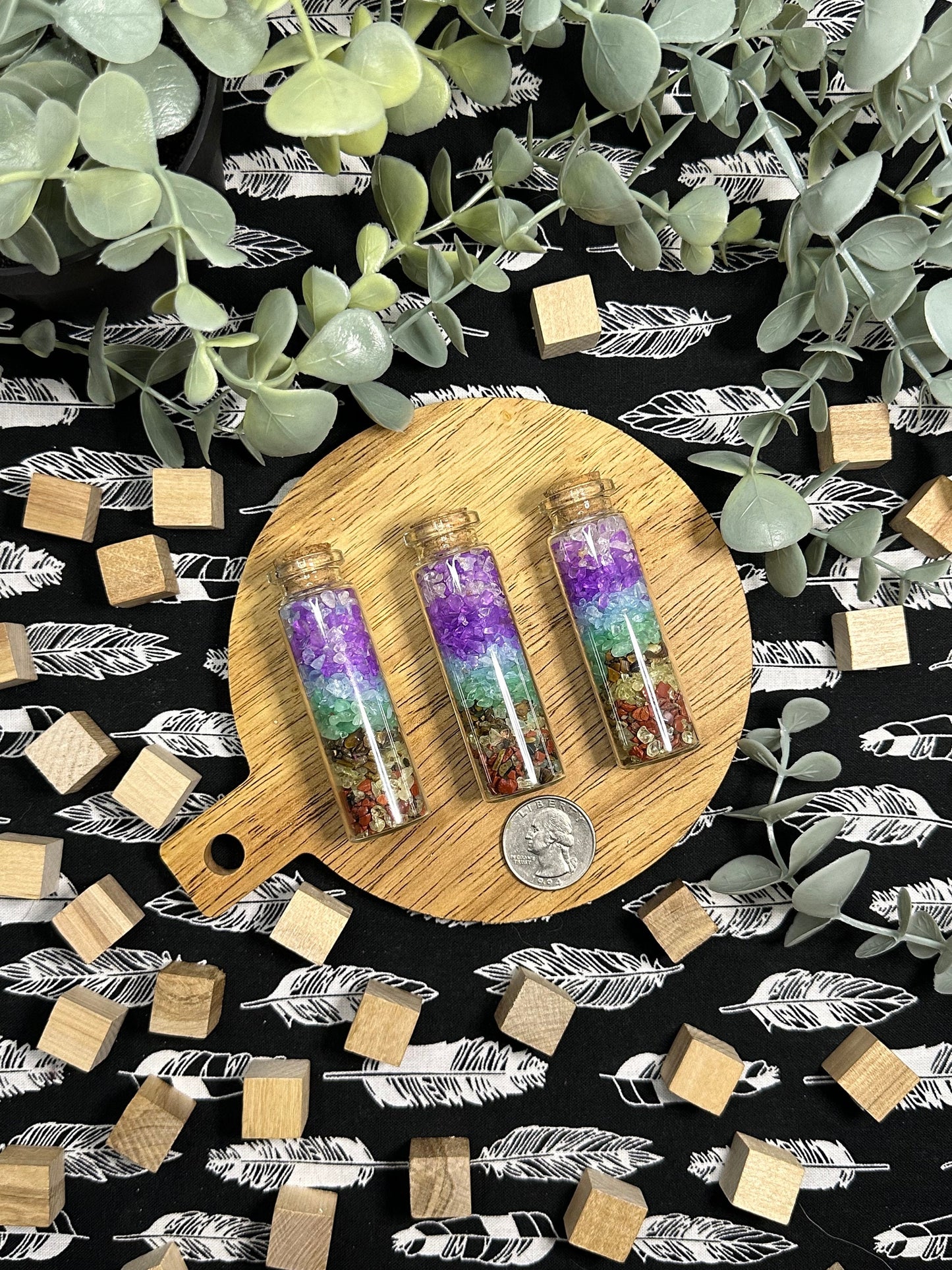 Mystery Crystal Box Free Shipping Mystery Crystal Lucky Scoop Raw Crystals and Polished Crystal Mystery Bag Crystal Confetti Scoop Gift Set