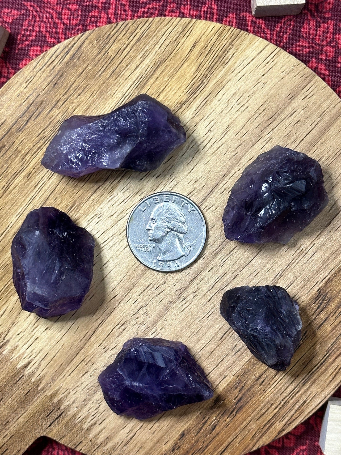 Natural Raw Amethyst Crystal Chunk Multiple Sizes Raw Amethyst Crystal Piece Great for Crafting Jewlery intuitively Chosen Crystal Healing
