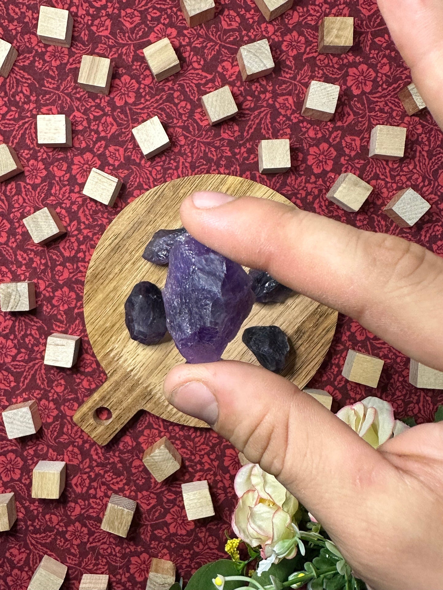 Natural Raw Amethyst Crystal Chunk Multiple Sizes Raw Amethyst Crystal Piece Great for Crafting Jewlery intuitively Chosen Crystal Healing