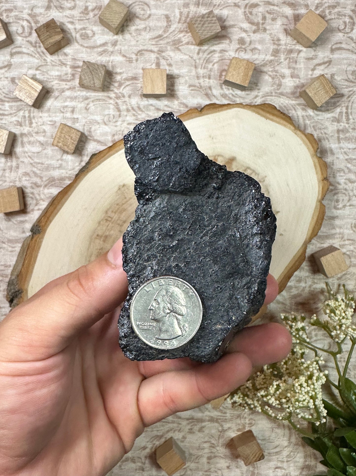 Huge Black Tourmaline Crystal Large Raw Black Tourmaline Black Crystal Tourmaline Specimen Metaphysical Crystal Decor or Crystal Collction