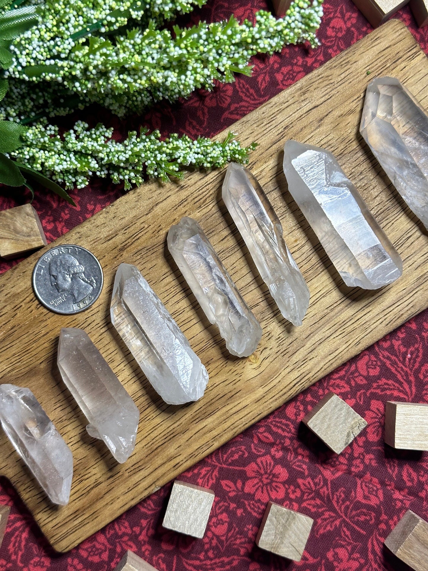 Raw Clear Quartz Crystal Point Multiple Size Raw Quartz Shards Metaphysical Crystal For Meditation Or Perfect Crystal Gift