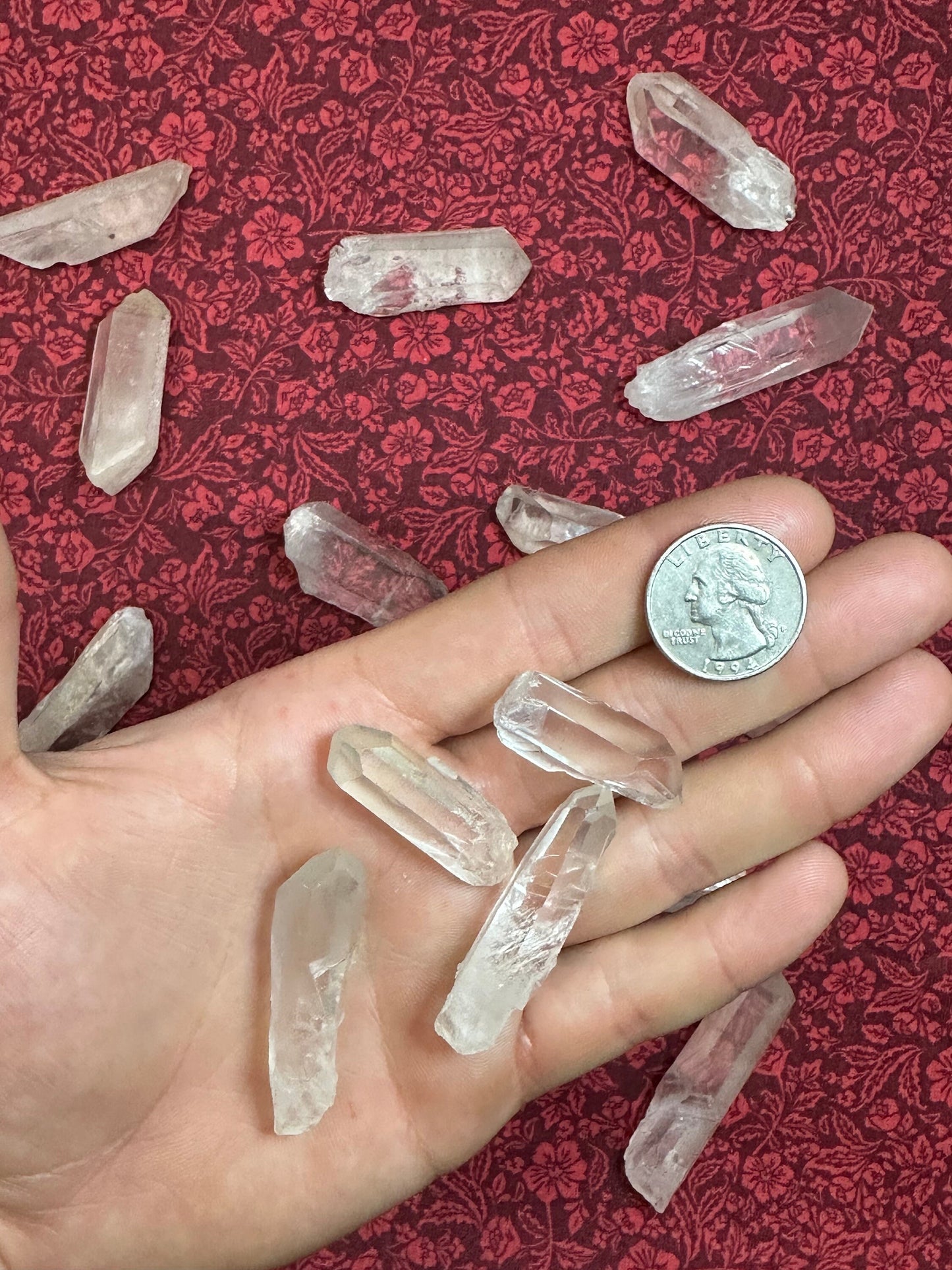 Raw Clear Quartz Crystal Point Multiple Size Raw Quartz Shards Metaphysical Crystal For Meditation Or Perfect Crystal Gift