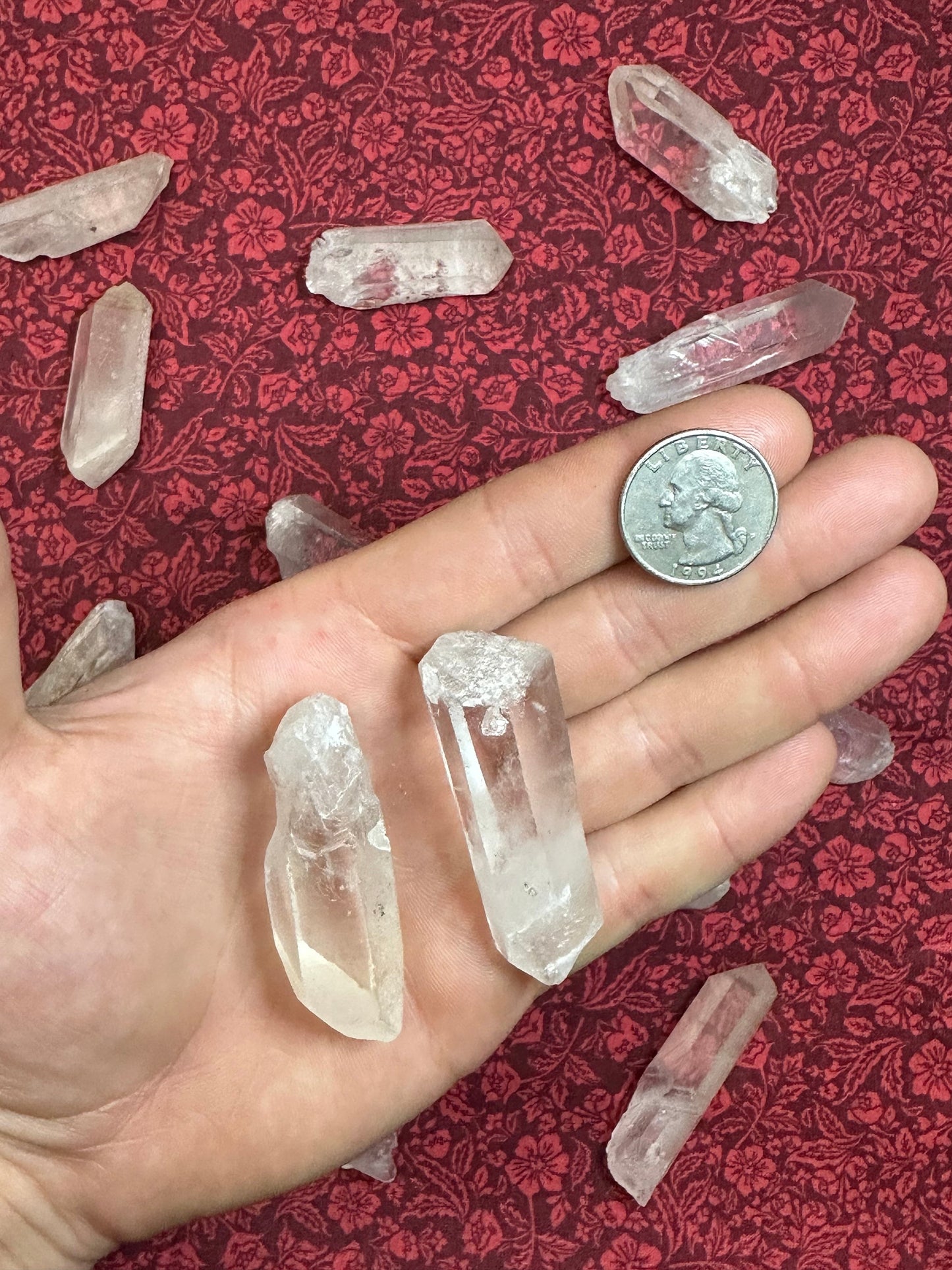 Raw Clear Quartz Crystal Point Multiple Size Raw Quartz Shards Metaphysical Crystal For Meditation Or Perfect Crystal Gift