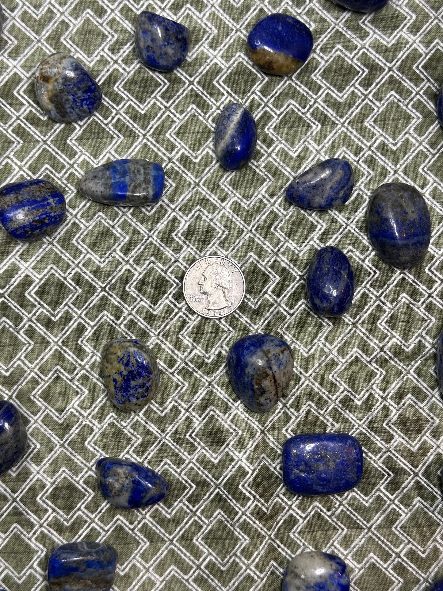 Lapis Lazuli Tumbled Stone Multiple Size Lapis Lazulie Crystal Tumble Metaphysical Crystal For Healing Crystal Gift Or Crystal Collection