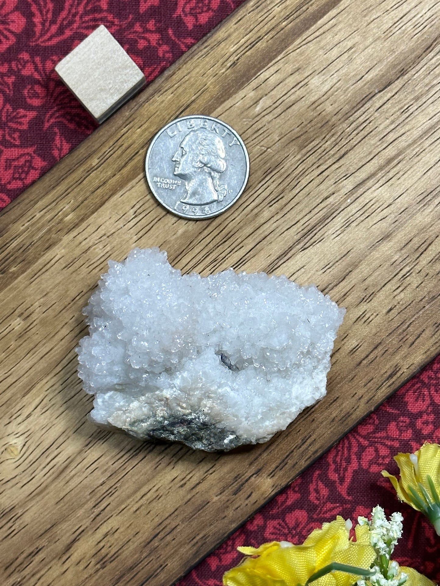 Natural Raw Calcite Crystal Specimen Beautiful White Metaphysical Crystal For Meditation Or Perfect Crystal Gift For Crystal Collection