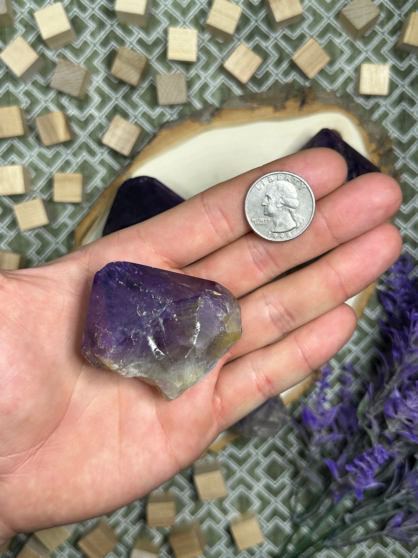 Natural Raw Amethyst Point Crystal Multiple Size Amethsyt Point For Decor Metaphysical Crystal Gift For Crystal Collection