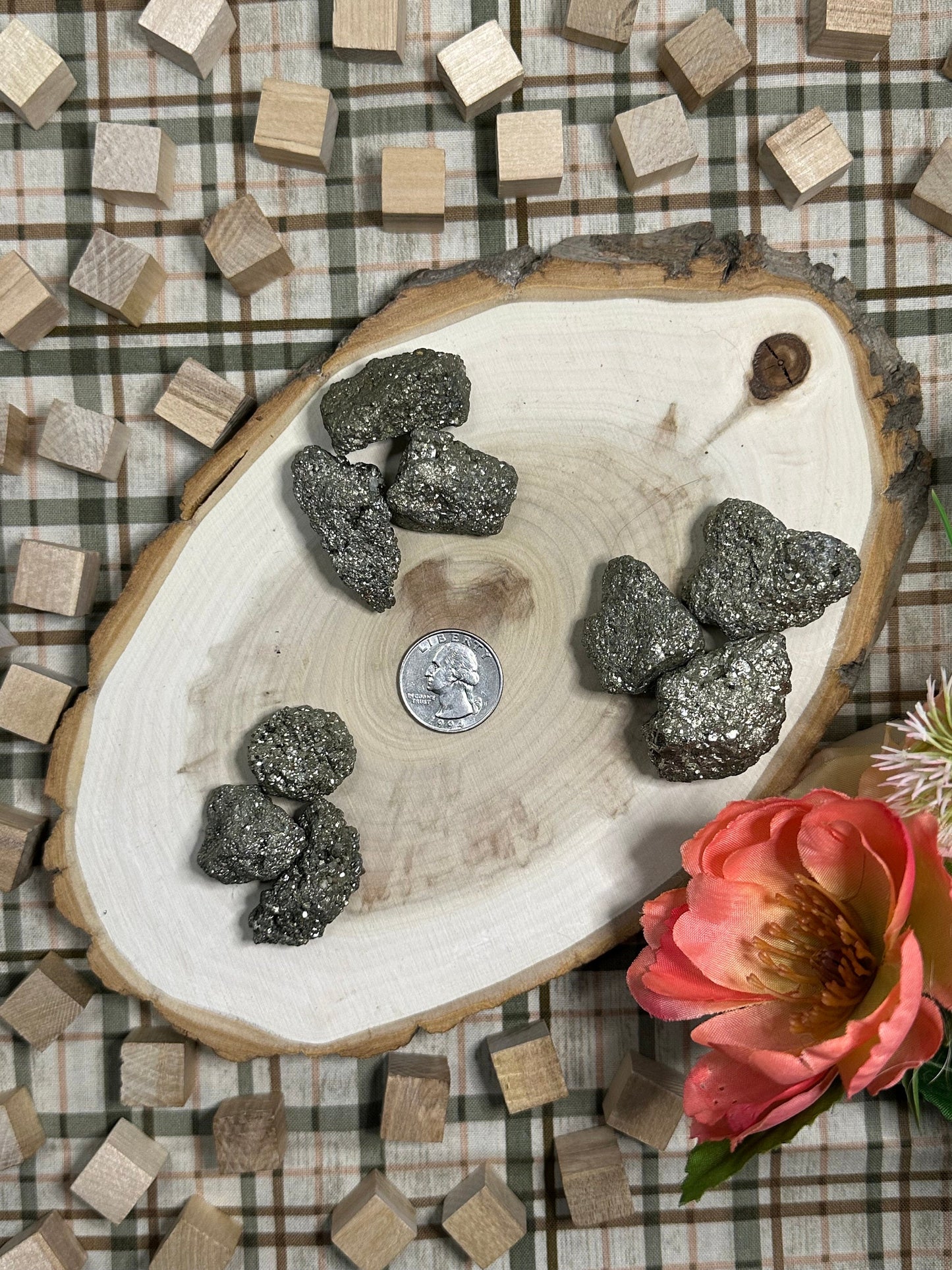 Natural Raw Pyrite Specimen Multiple Size Pyrite Crystal Cluster Fools Gold Metaphysical Crystal Gift Gold Home Decor Gift Crystal Specimen