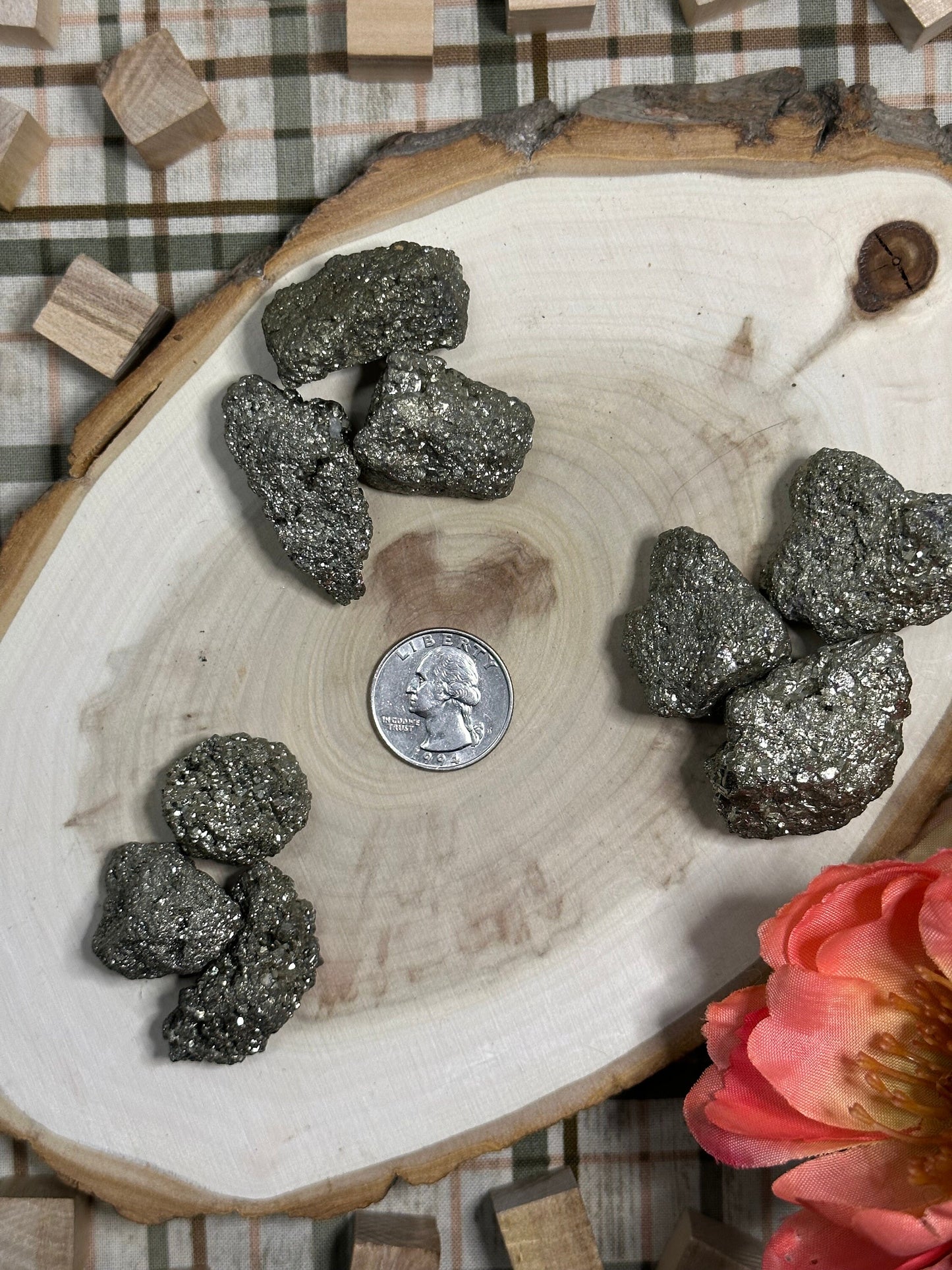 Natural Raw Pyrite Specimen Multiple Size Pyrite Crystal Cluster Fools Gold Metaphysical Crystal Gift Gold Home Decor Gift Crystal Specimen