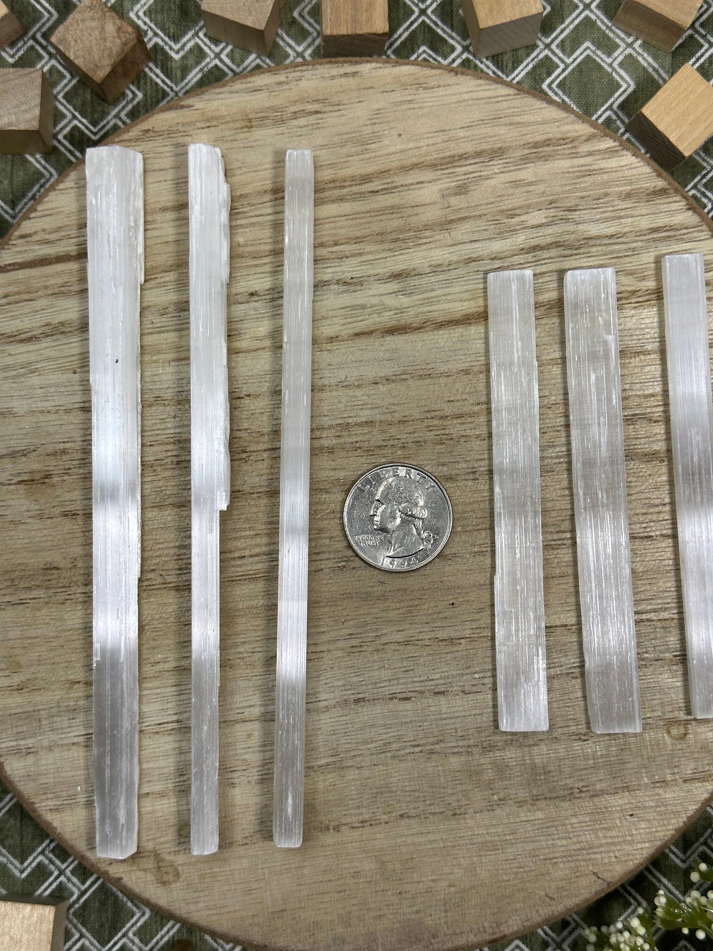 Satin Spar Crystal Wand Multiple Size Selenite Crystal Wand Charging Crystal Metaphysical Crystal For Meditation Crystal Gift Crystal Energy