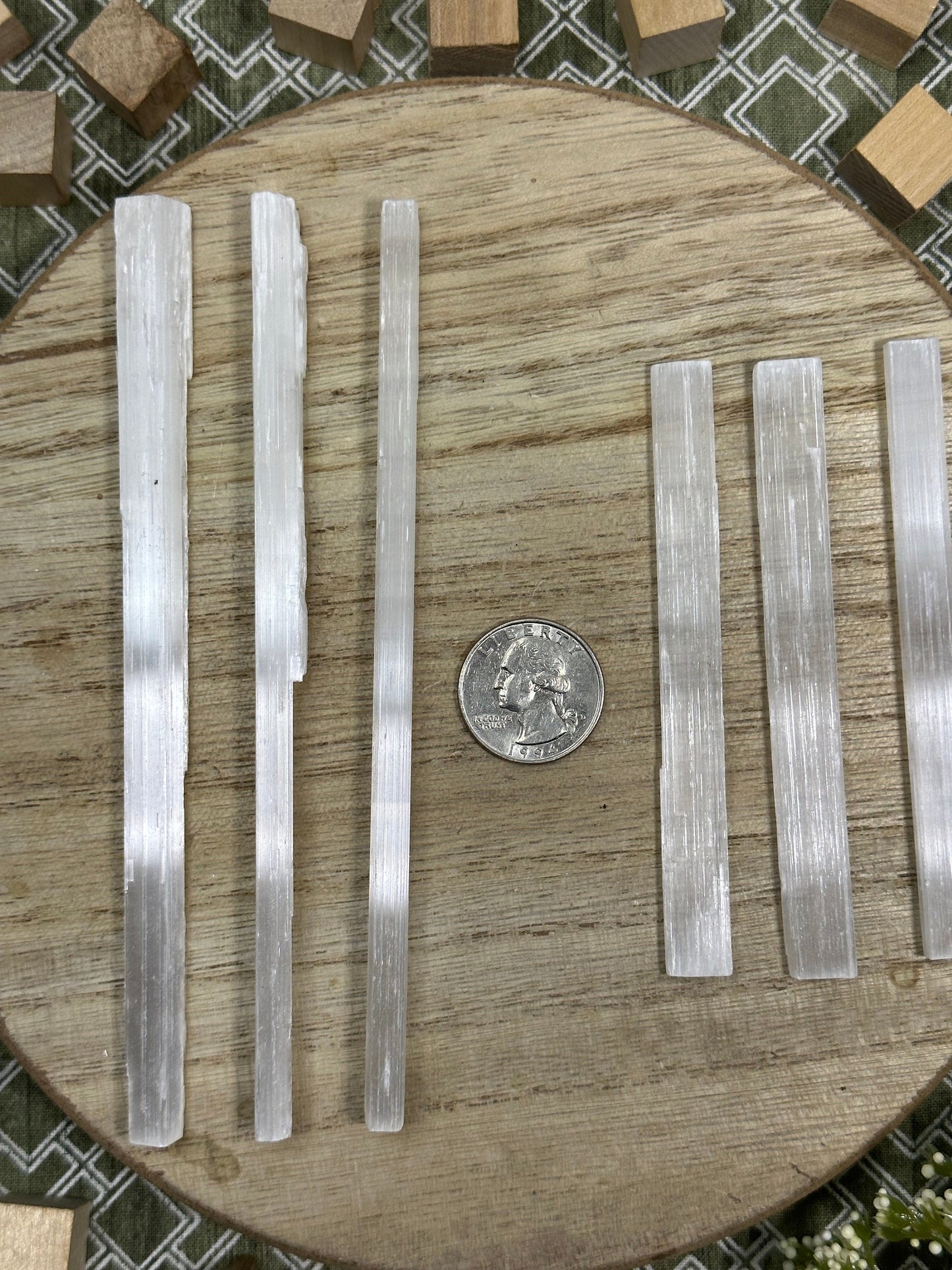 Satin Spar Crystal Wand Multiple Size Selenite Crystal Wand Charging Crystal Metaphysical Crystal For Meditation Crystal Gift Crystal Energy