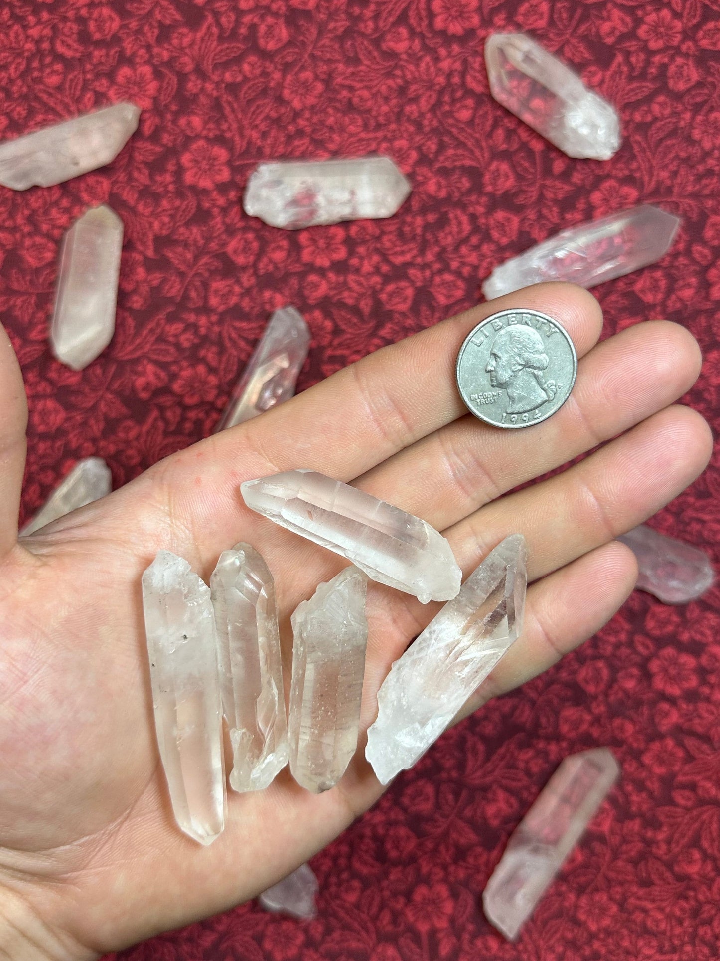 Raw Clear Quartz Crystal Point Multiple Size Raw Quartz Shards Metaphysical Crystal For Meditation Or Perfect Crystal Gift