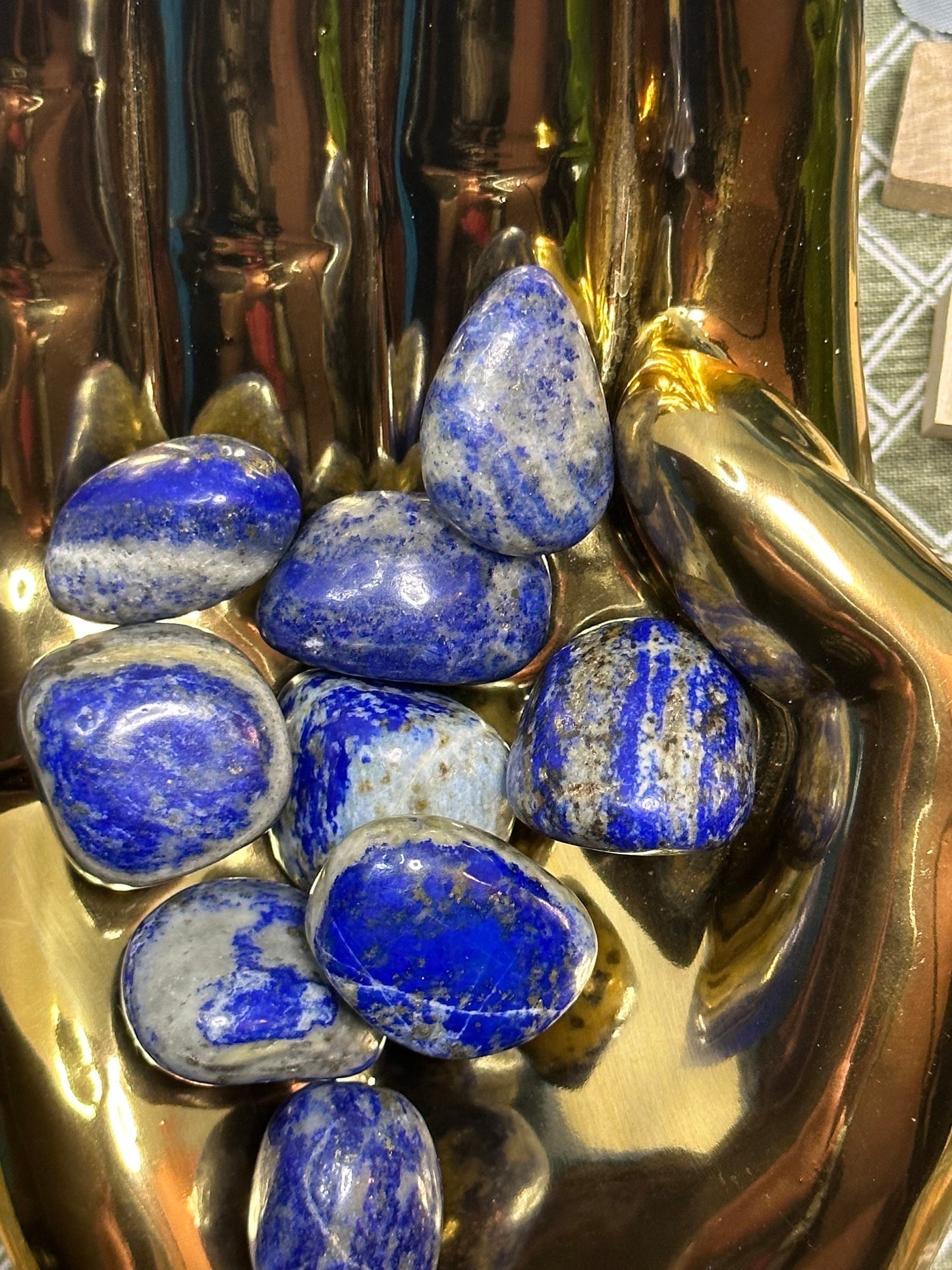 Lapis Lazuli Tumbled Stone Multiple Size Lapis Lazulie Crystal Tumble Metaphysical Crystal For Healing Crystal Gift Or Crystal Collection