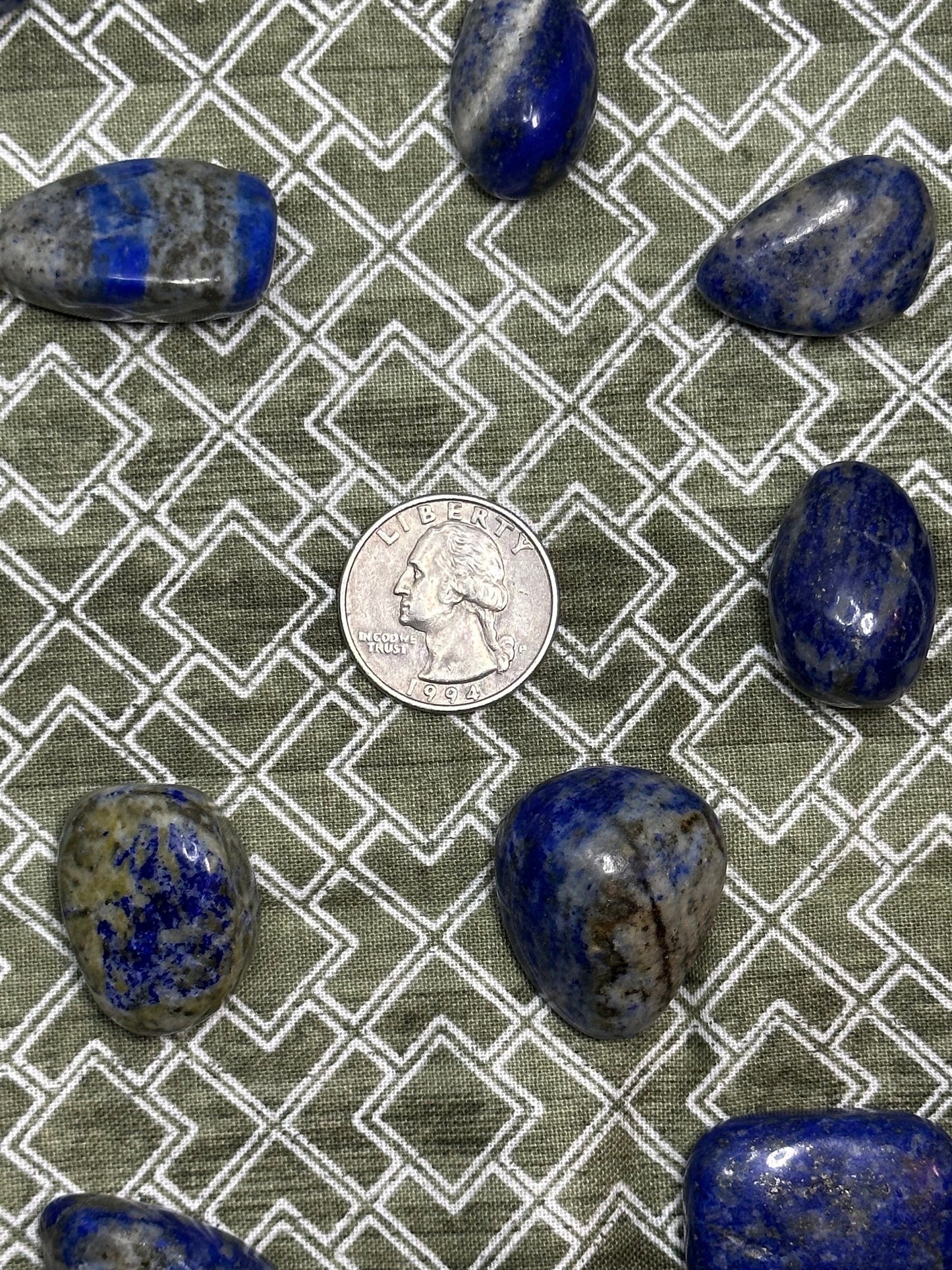 Lapis Lazuli Tumbled Stone Multiple Size Lapis Lazulie Crystal Tumble Metaphysical Crystal For Healing Crystal Gift Or Crystal Collection