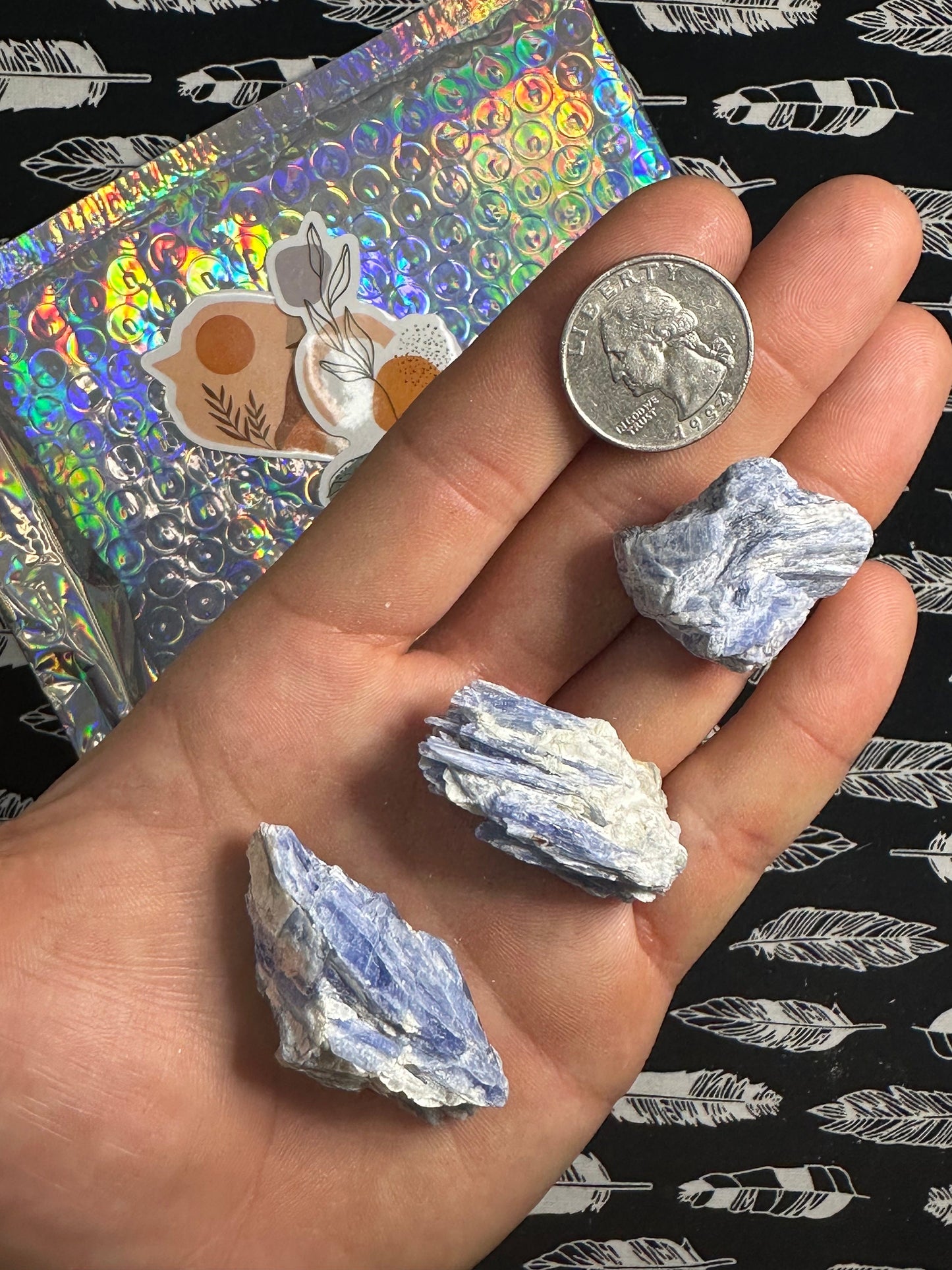 Raw Kyanite Blue Crystal Specimen Metaphysical Healing Crystals for meditation crystal collection or perfect last minute crystal gift