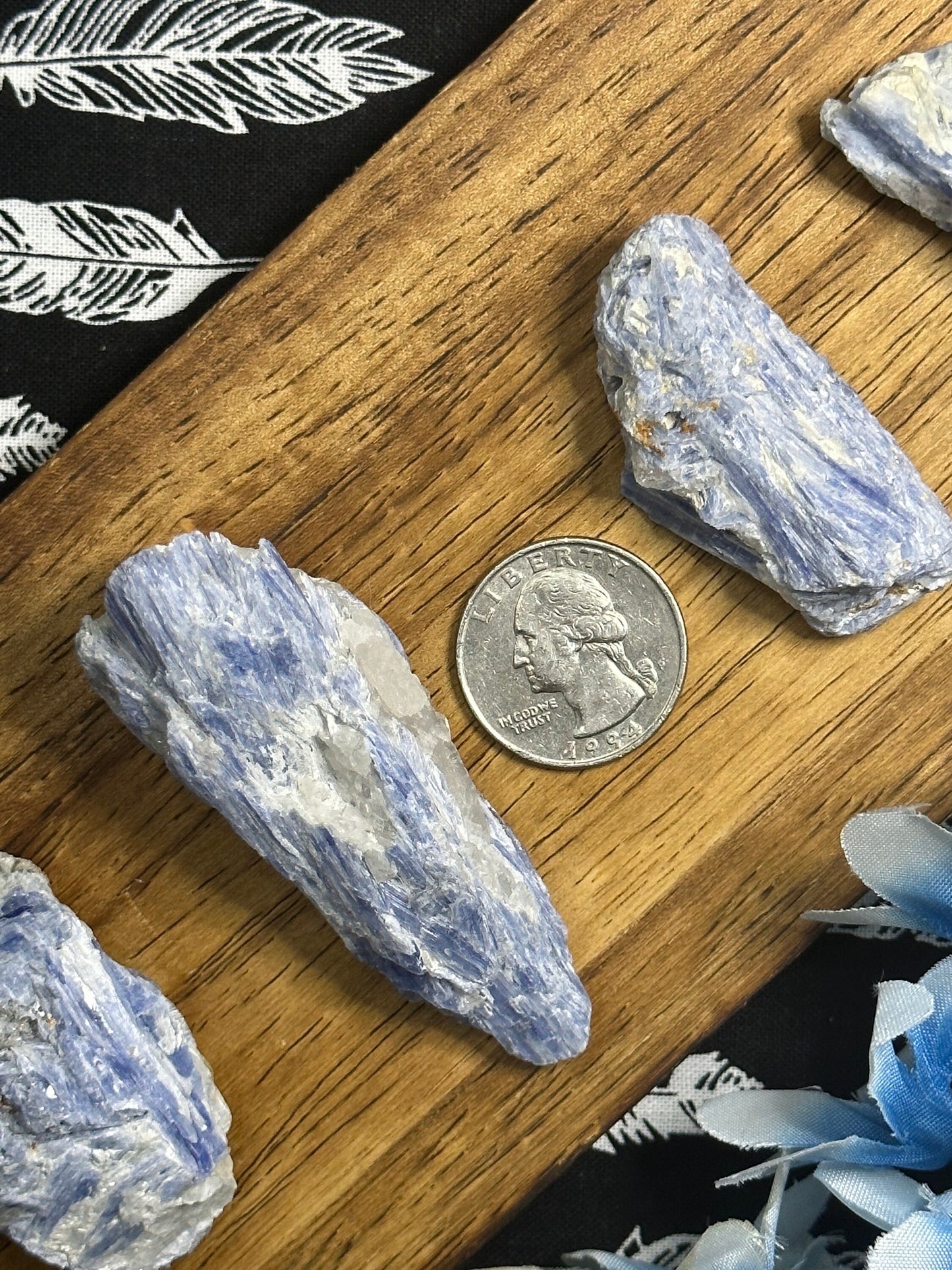 Raw Kyanite Blue Crystal Specimen Metaphysical Healing Crystals for meditation crystal collection or perfect last minute crystal gift