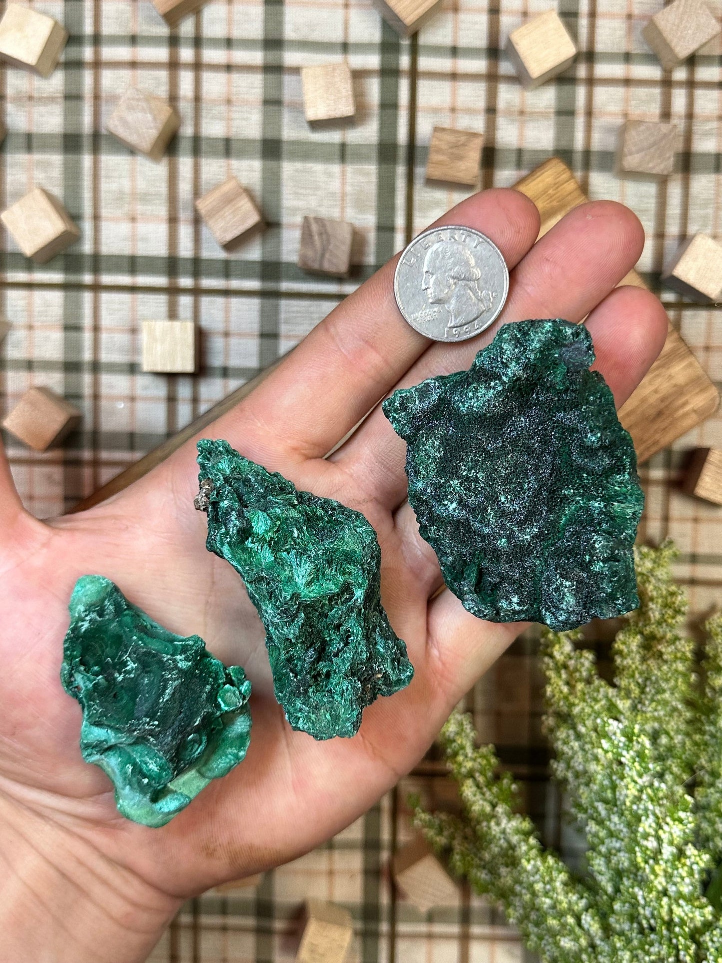 Malachite Crystal Specimen, Beautiful Malachite Cluster Multiple Sizes Available, Green Malachite Chunk, Fibrous Velvet Malachite Crystal