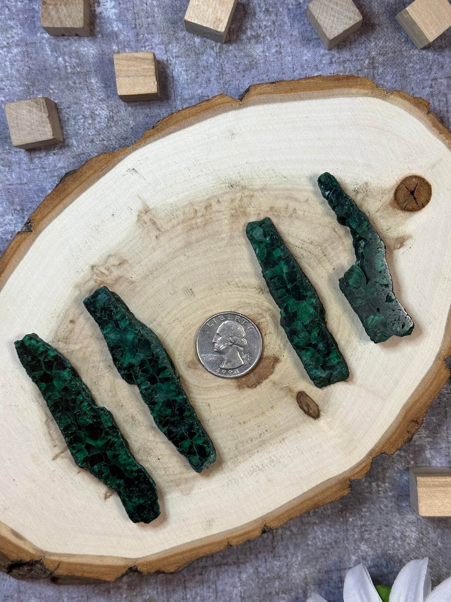 Malachite Slab Natural Green Malachite Crystal Slice Multiple Choice Metaphysical Crystal For Meditation Or Crystal Collection