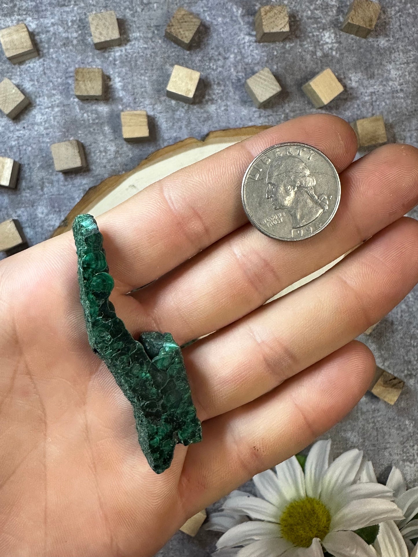 Malachite Slab Natural Green Malachite Crystal Slice Multiple Choice Metaphysical Crystal For Meditation Or Crystal Collection